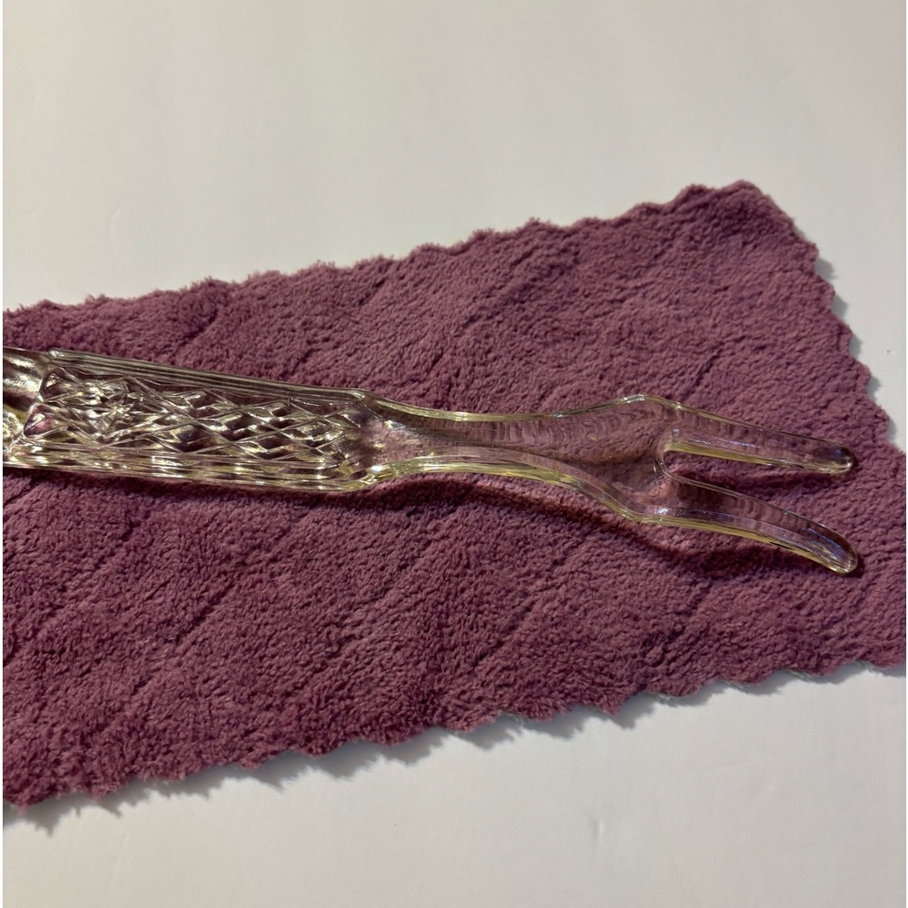 Vintage Dinnerware, Fostoria Glass Serving Fork